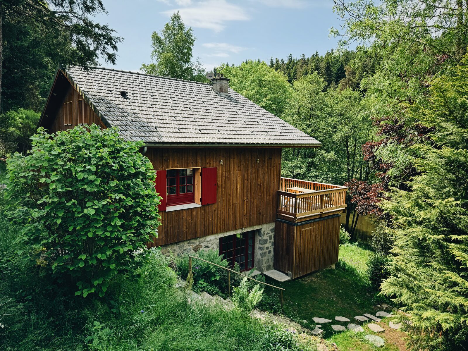 Le Cottage du Lignon, jardin