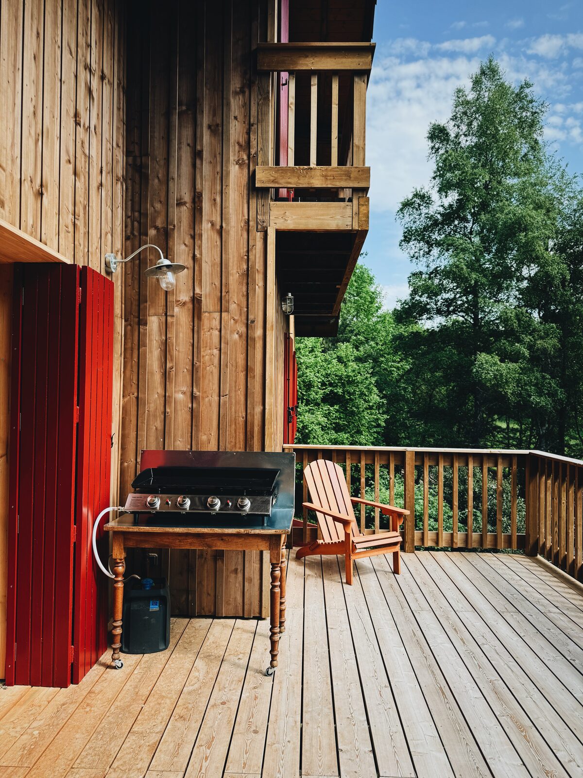 Le Cottage du Lignon, terrasse